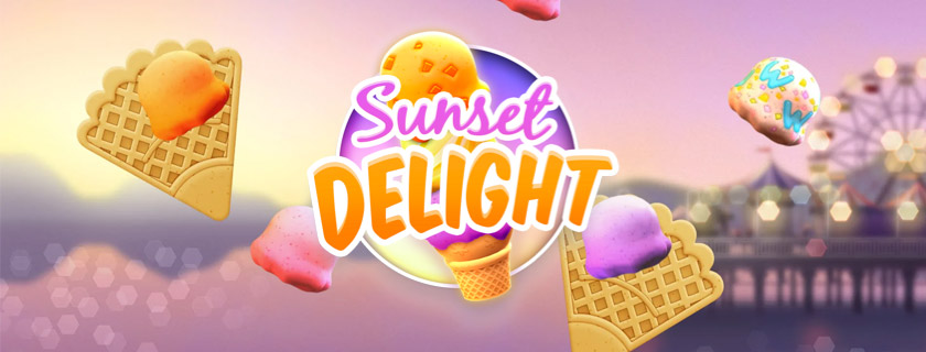 Sunset delight rafraichit satisfait gourmandise